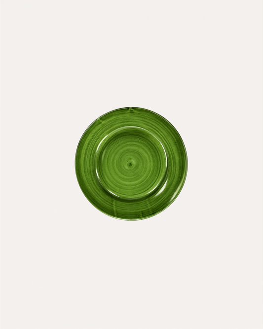 Prato Italiano de Entrada e Sobremesa Pistacchio - Costa Amalfitania - Artesanal Italiana em Cerâmica