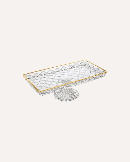 Travessa Deli Diamond em Cristal