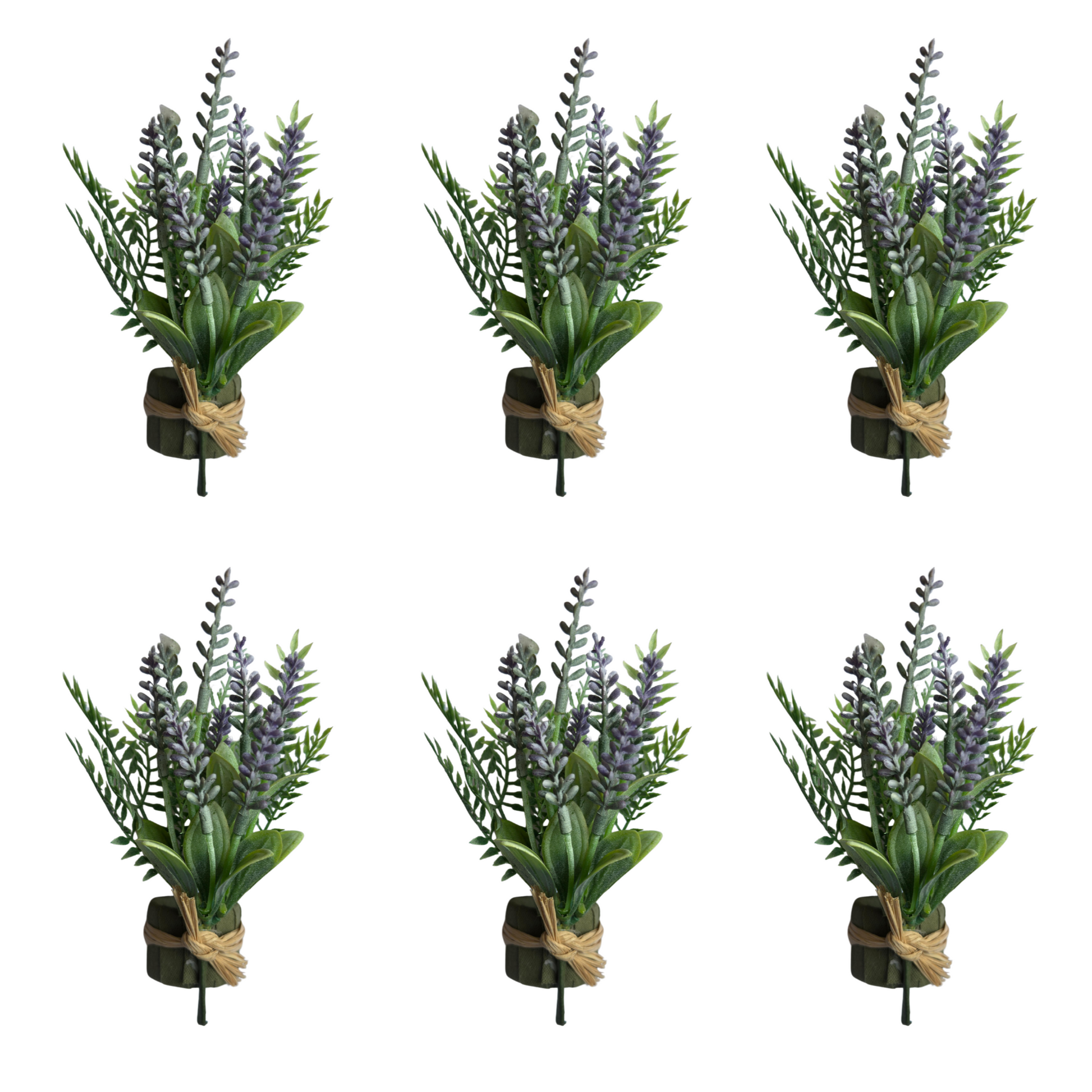 Set Argolas de Guardanapo - Lavanda - 6 Peças