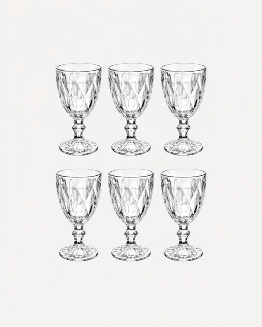Kit 6 Taças para Licor, Grappa e Aguardente Adega Diamond 50 ml