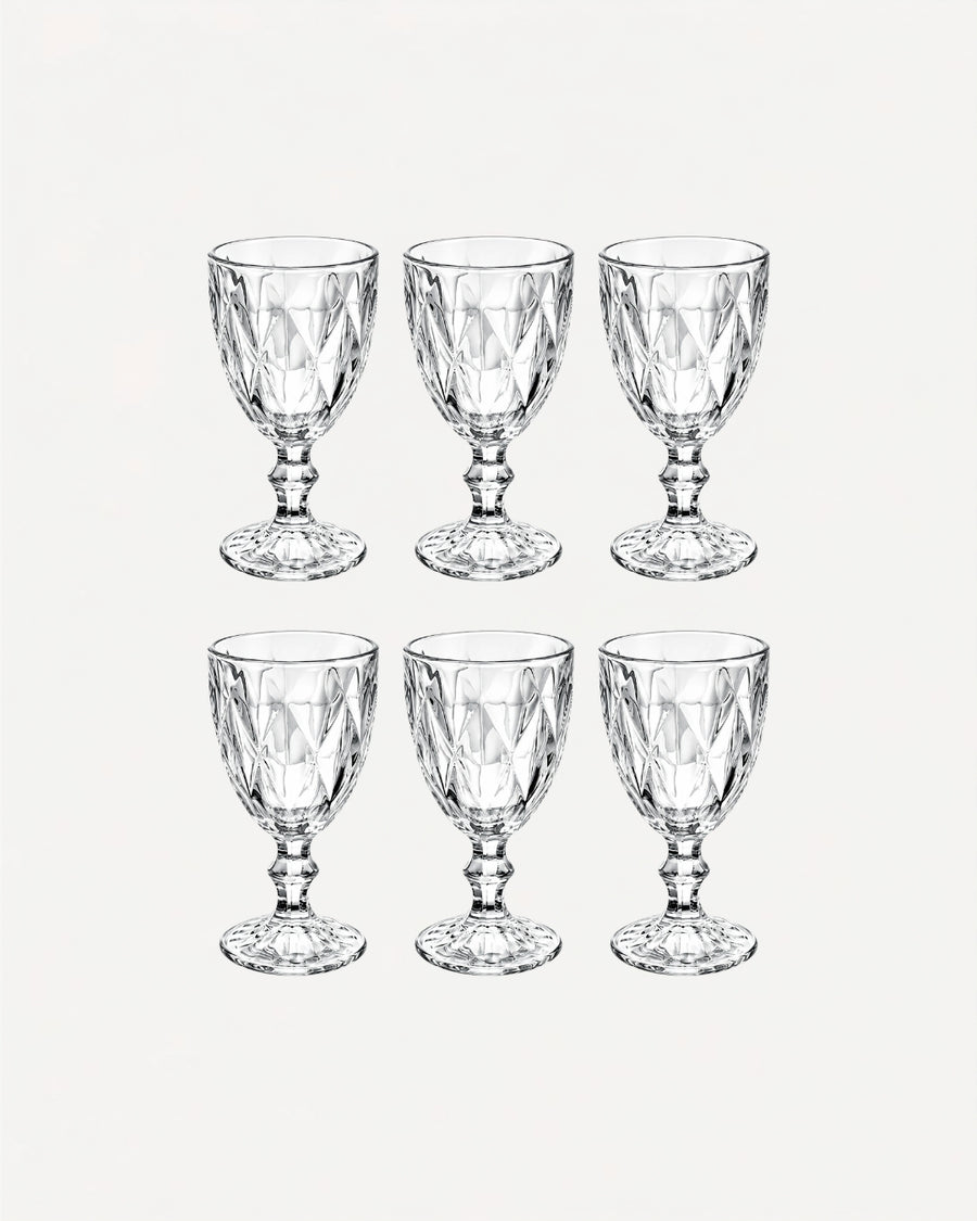 Kit 6 Taças para Licor, Grappa e Aguardente Adega Diamond 50 ml