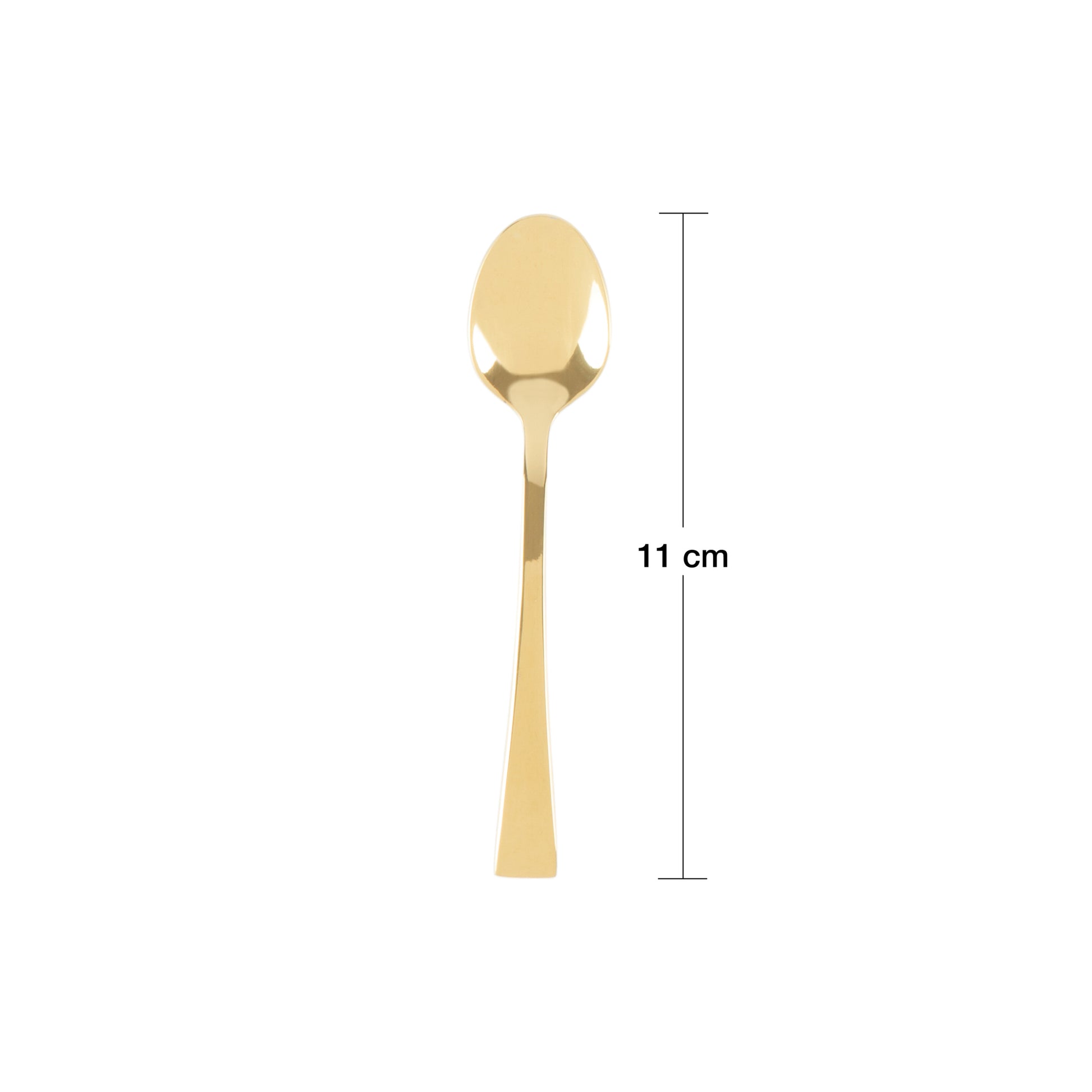 Set Colheres para Café - Berna Dourado - 6 Peças