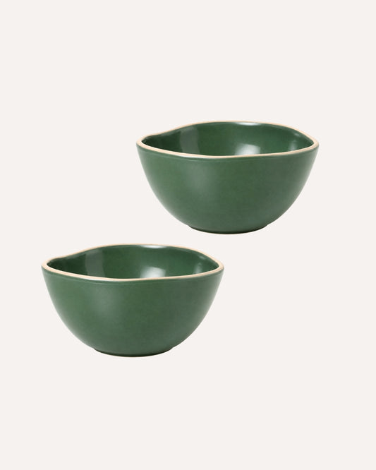 Kit 2 Bowl - Vivant Folha em Cerâmica