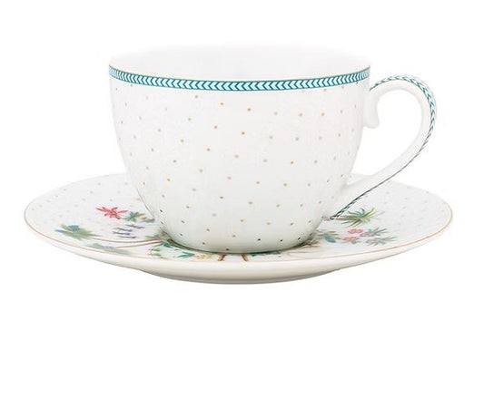 Set 2 Xícaras de Chá Dots Branco - Jolie - Pip Studio