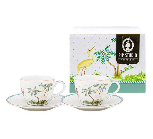 Set 2 Xícaras de Café Dots Jolie