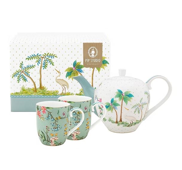 Set Tea Flowers Jolie - 3 Peças _ Pip Studio