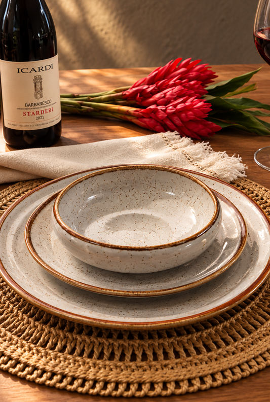 Kit 2 Bowls Rustic Blend Grés em Cerâmica