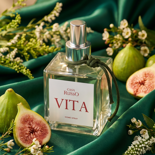 Home Spray Vita Casa Russo – Fragrância de Figo e Flores - Luxo & Sofisticação