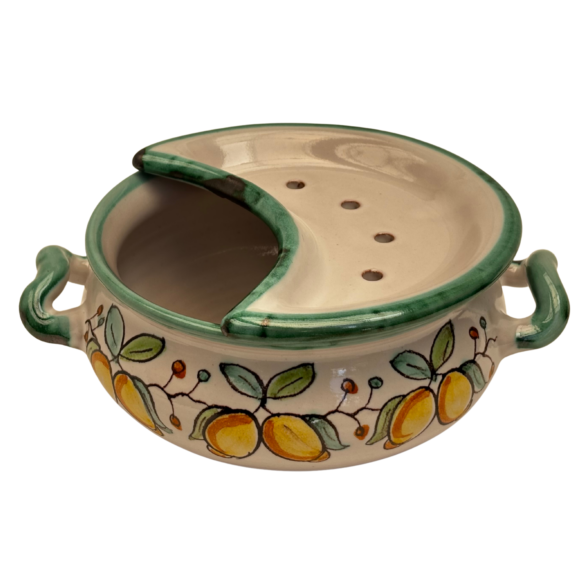 Porta Mussarela di Bufala Italiano Limoni – Tradição Artesanal da Costa Amalfitana - 8cm x 17cm