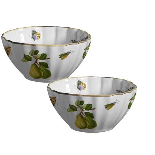 Set 2 Bowls Botanic Quince – Elegância e Natureza à Mesa