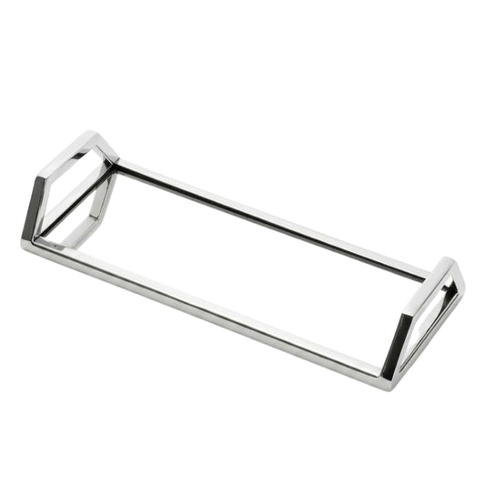 Bandeja Aço Inox Elegance Espelho 30x12x5cm