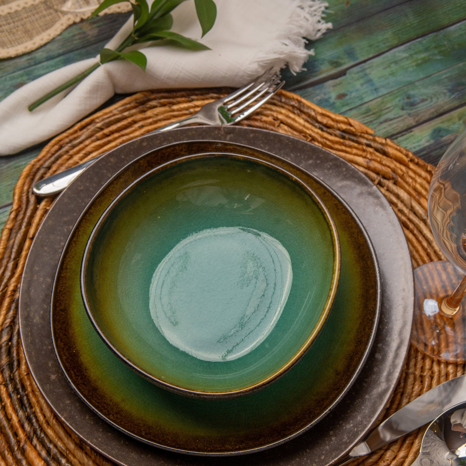 Set 2 Bowls Amazon 17cm em Cerâmica Grés – Casa Alegre