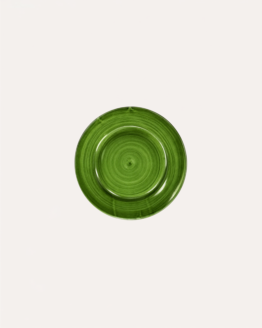 Prato Italiano de Entrada e Sobremesa Pistacchio - Costa Amalfitania - Artesanal Italiana em Cerâmica
