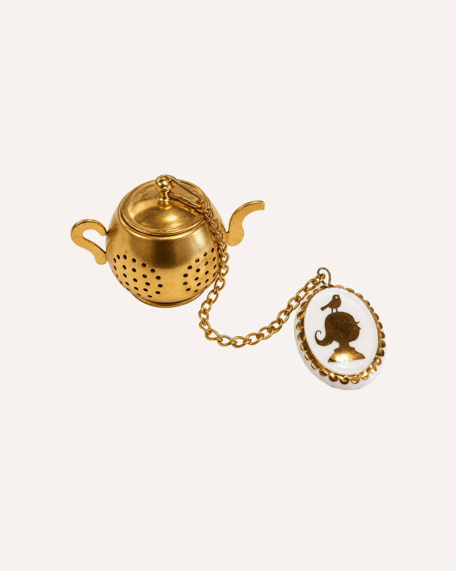 Infusor de Chá Medalhão - Edição Comemorativa Limitada - Pip Studio em Aço Inox