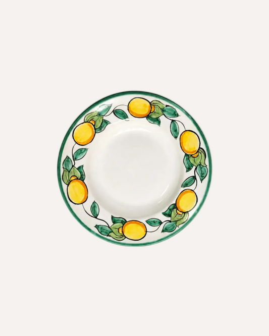 Prato Fundo Italiano Limoni - Artesanal da Costa Amalfitana em Cerâmica