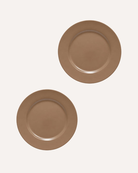 Kit 2 Sousplat Basic Taupe