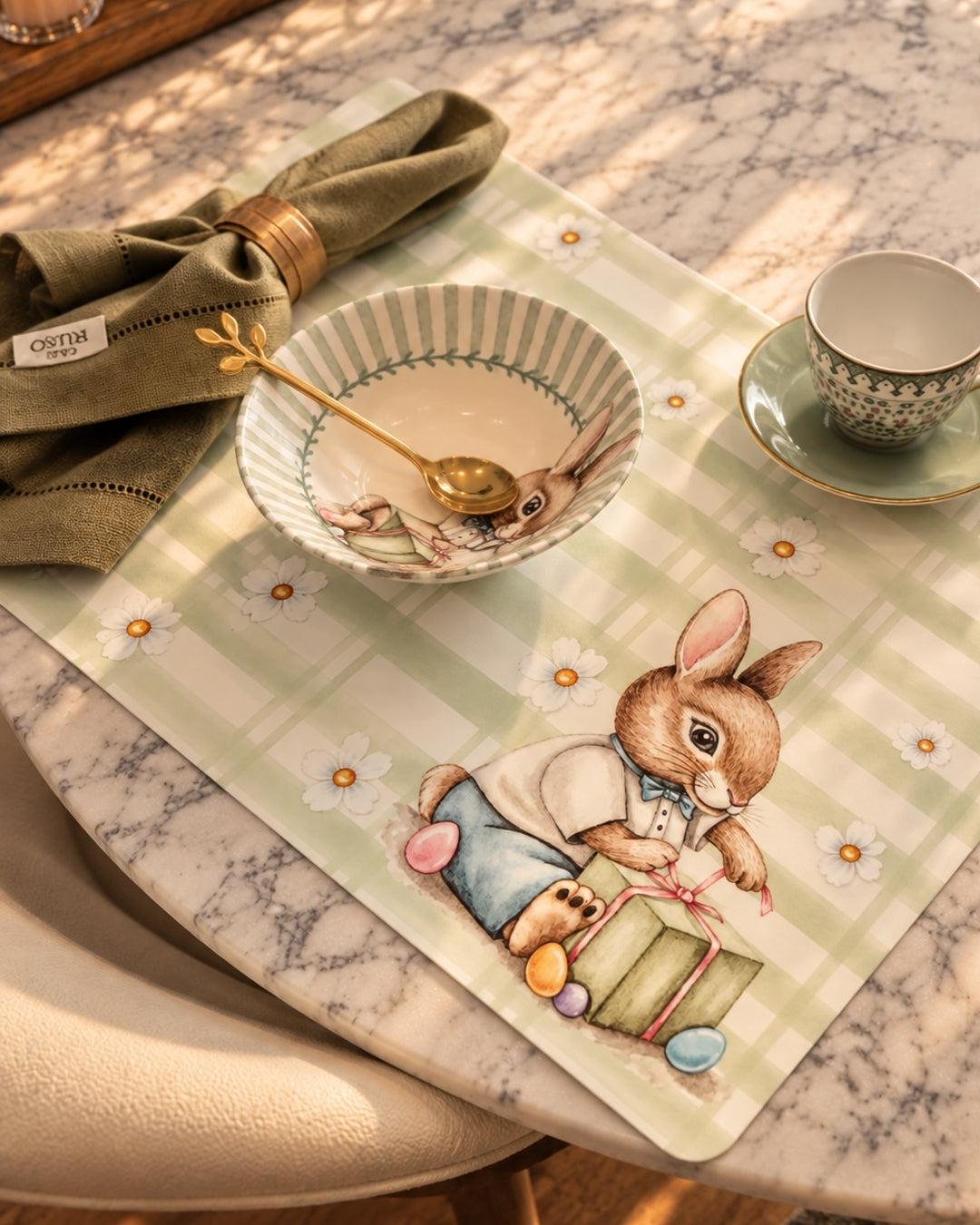 Kit 4 Jogo Americano - Giardino Encanto