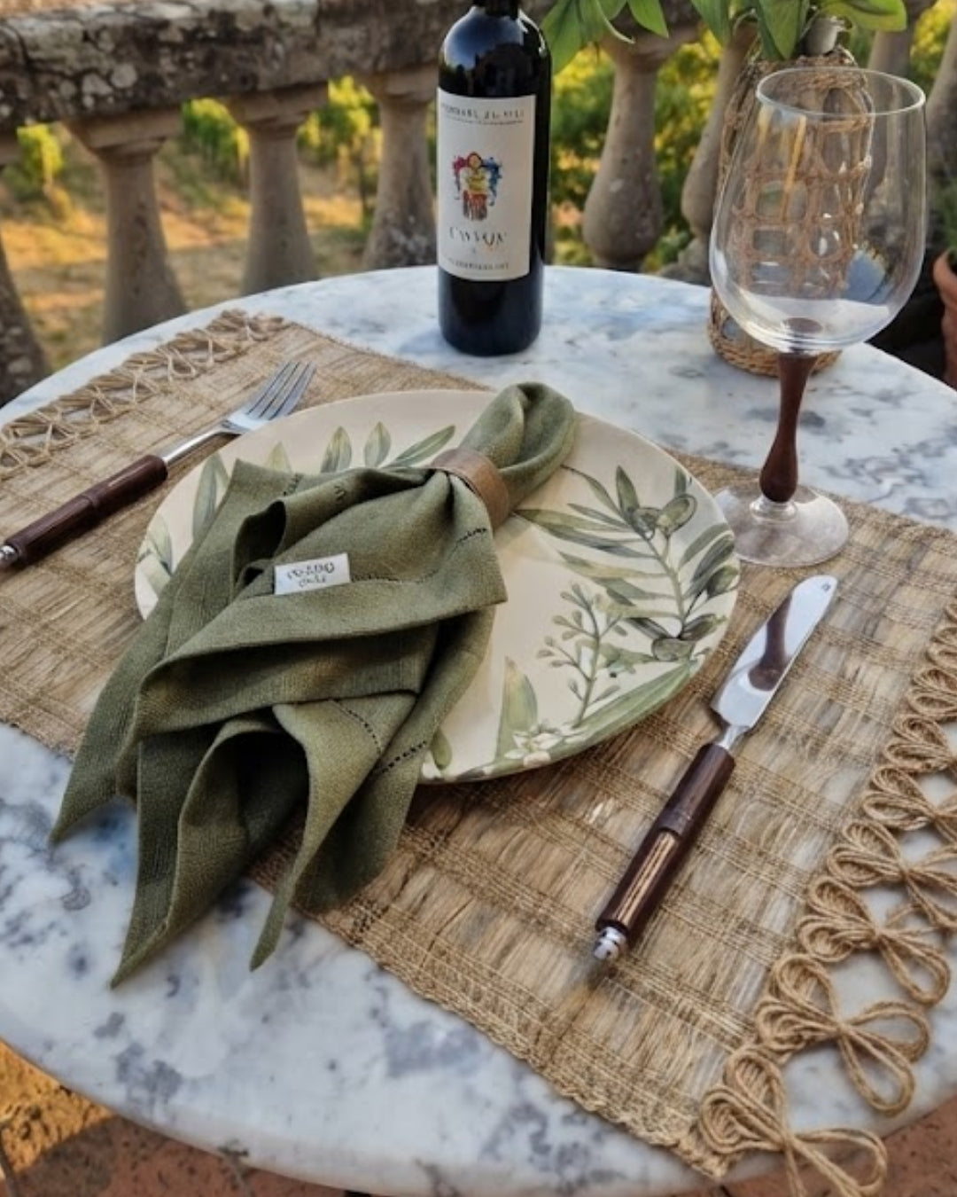 Kit 2 Jogo Americano Cerchi Naturali