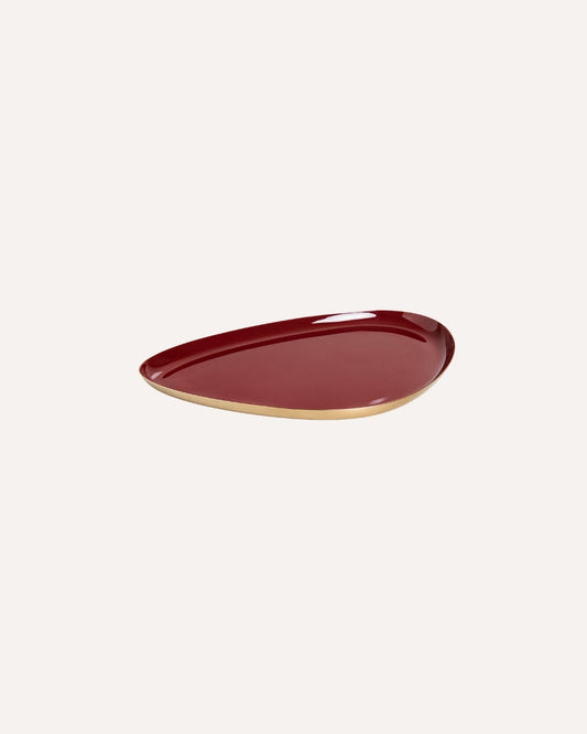 Bandeja de Servir Essenza Marsala 22x18cm