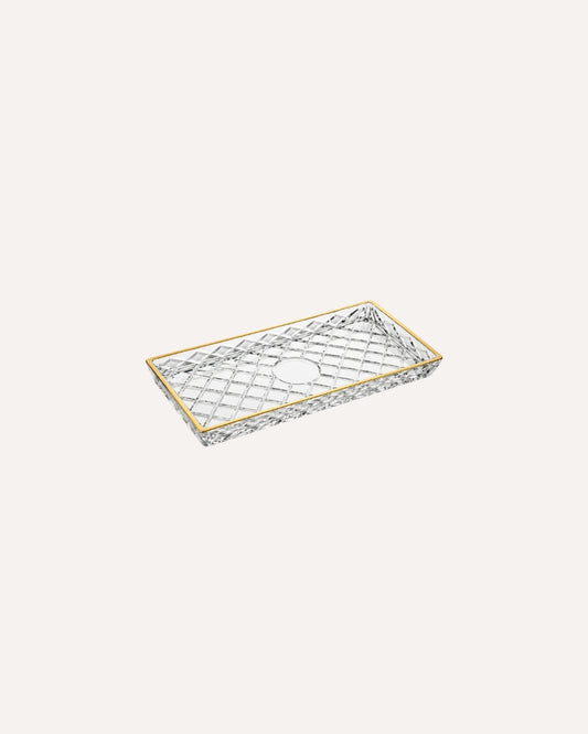 Travessa para Servir Deli Diamond em Cristal