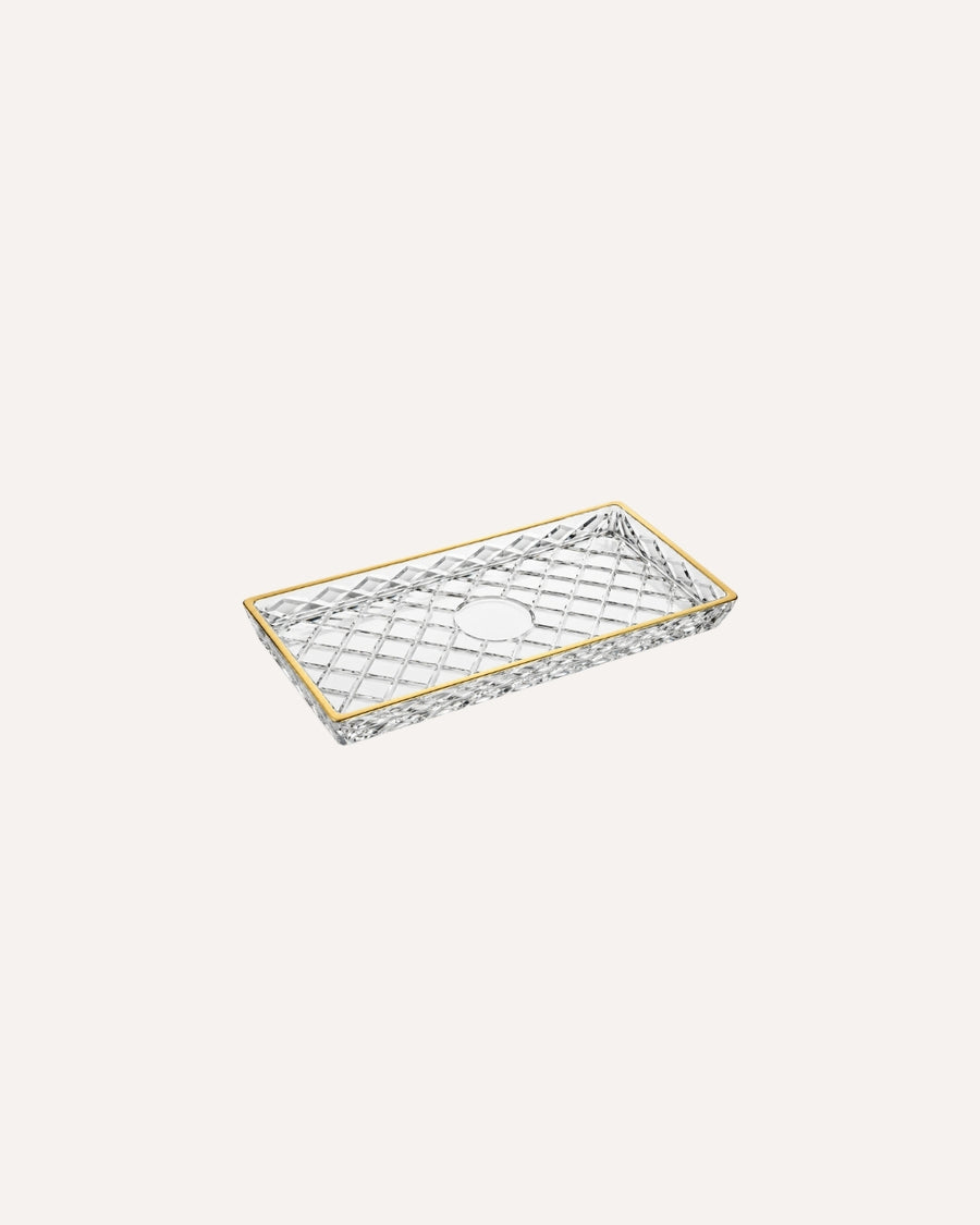 Travessa para Servir Deli Diamond em Cristal