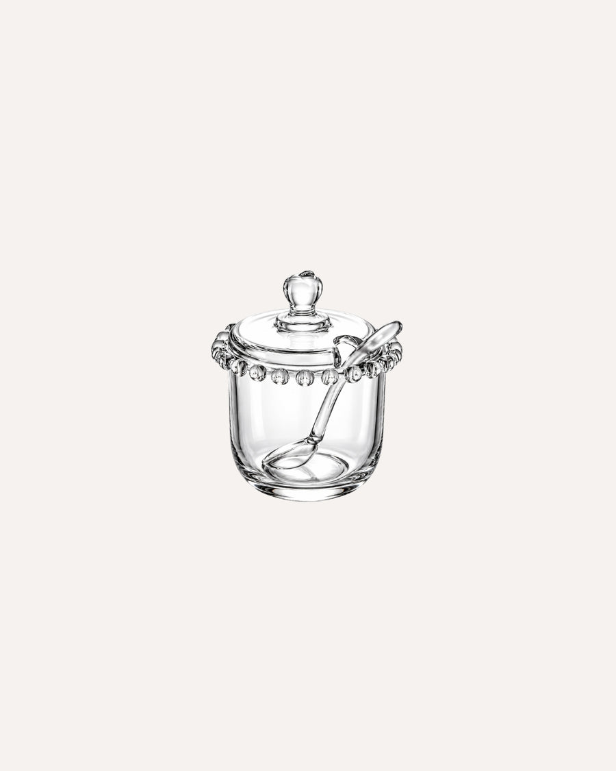 Açucareiro de Cristal Coração 210ml