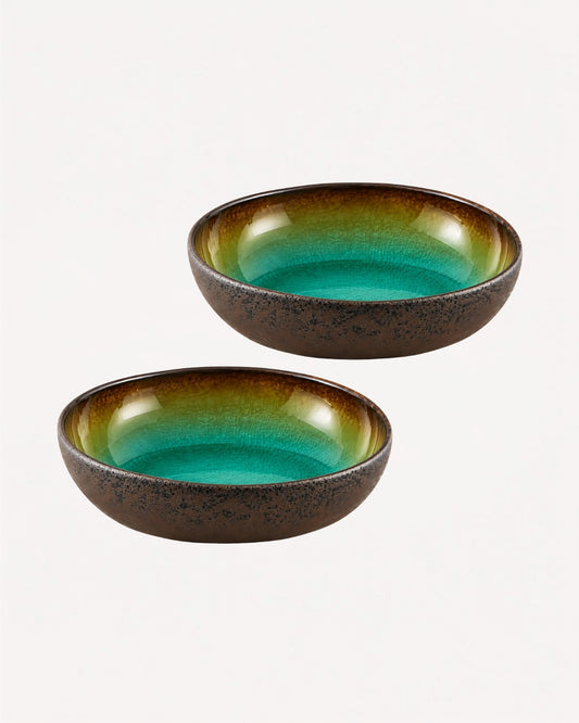 Kit 2 Bowls Amazon Grés - Casa Alegre em Cerâmica