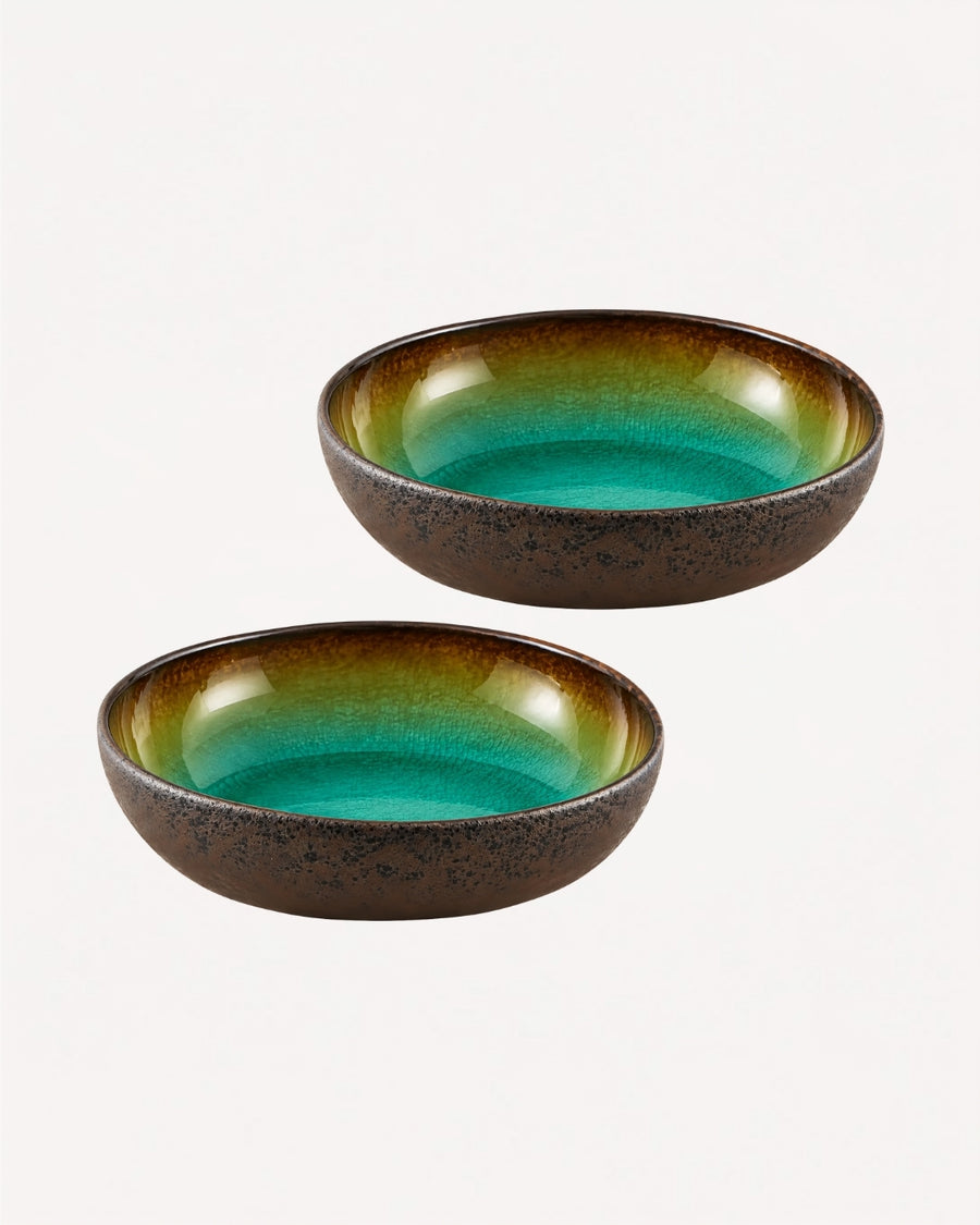 Kit 2 Bowls Amazon Grés - Casa Alegre em Cerâmica