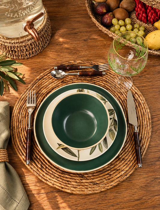 Kit 2 Bowl - Vivant Folha em Cerâmica