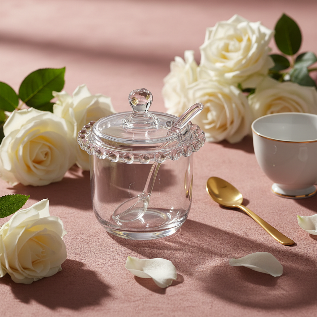 Açucareiro Lyor — Rosa
