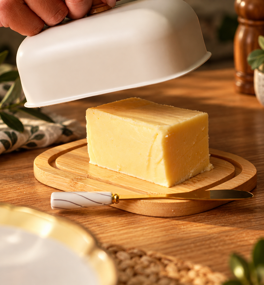 Kit 4 Espátulas Gourmet Dourado e Marmorizada em Aço Inox