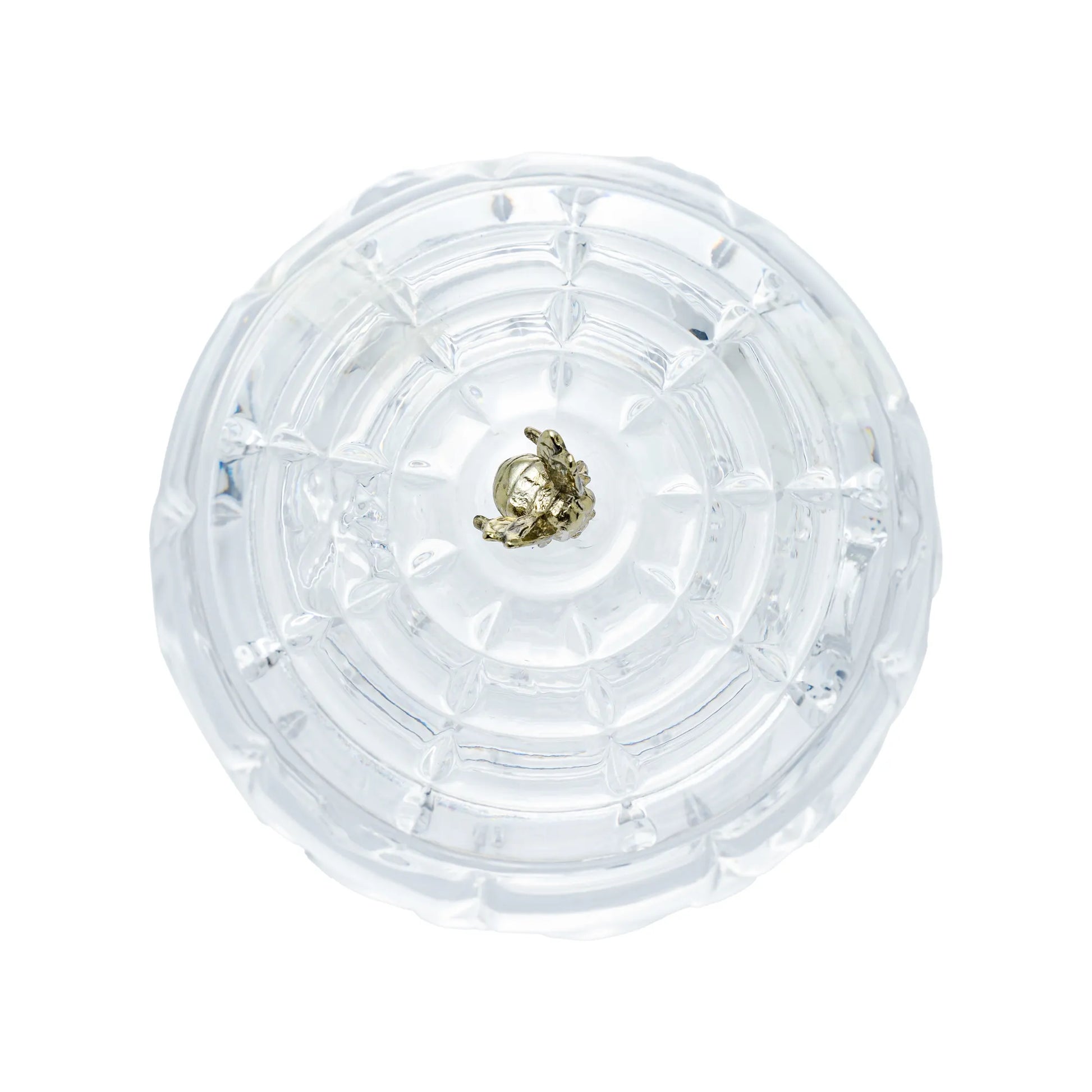 Meleira de Cristal c/ Pegador de Madeira - 12cm x 15cm