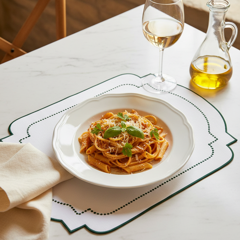 Jogo Americano - Pinterest Italian Lunch