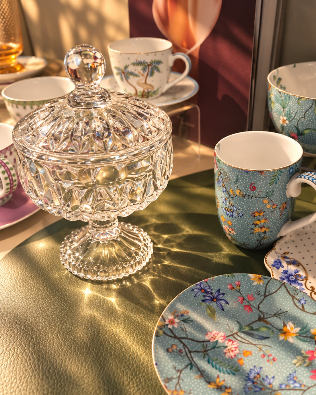 Potiche  Louise - Brilho e Requinte para sua Decoração em Cristal