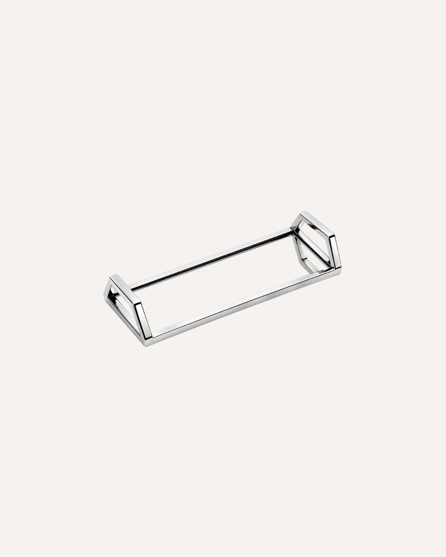 Bandeja Aço Inox Elegance Espelho 30x12x5cm