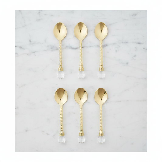 Set 6 Colheres — Duas fileiras