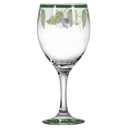 Taça de vidro transparente de 590ml da coleção Botanique.